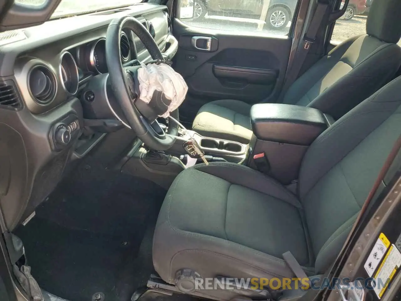 7 Photograph of a damaged car 1C4HJXDG8KW577553 JEEP WRANGLER 2019