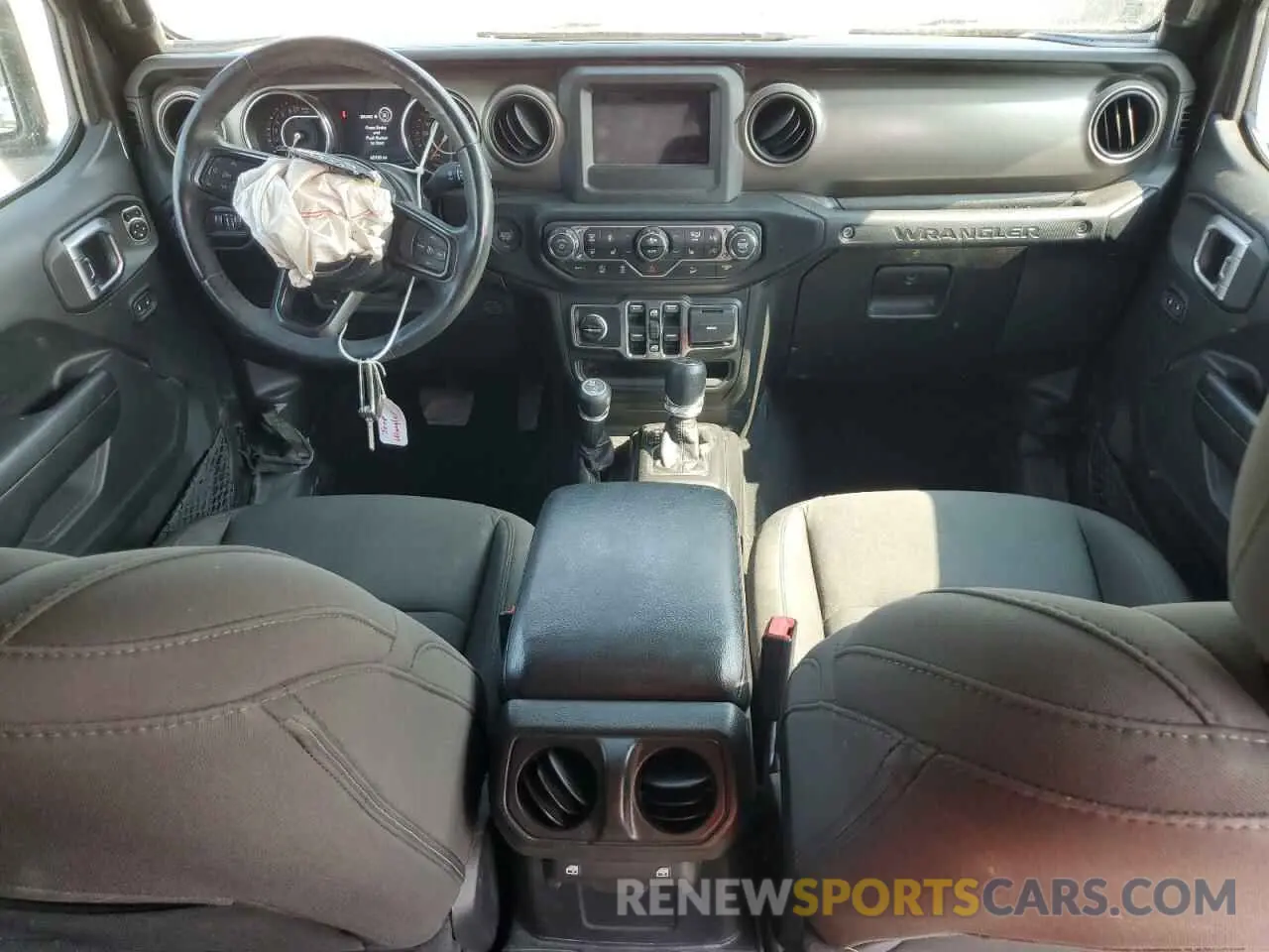 8 Photograph of a damaged car 1C4HJXDG8KW577553 JEEP WRANGLER 2019
