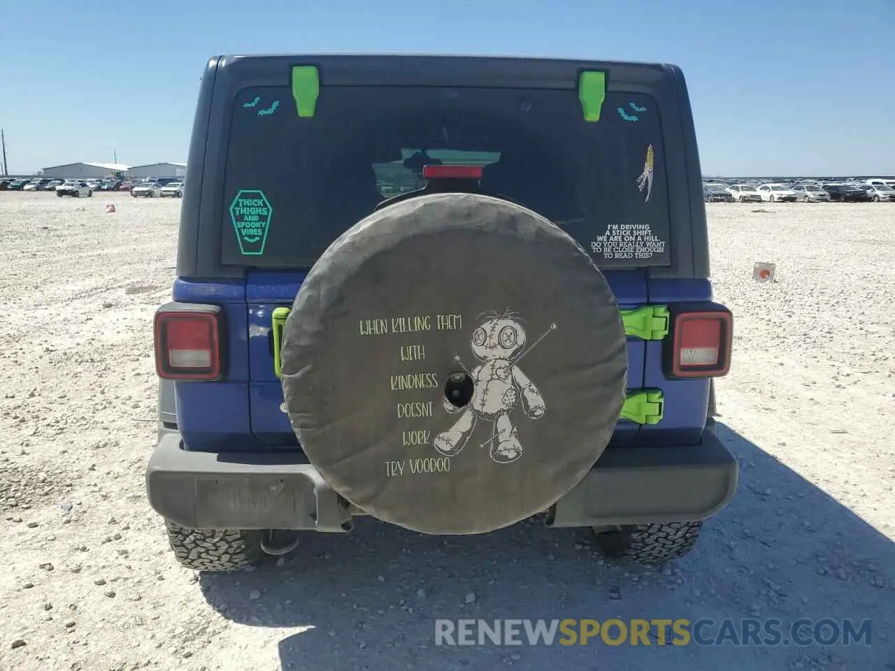 6 Photograph of a damaged car 1C4HJXDG8KW631529 JEEP WRANGLER 2019