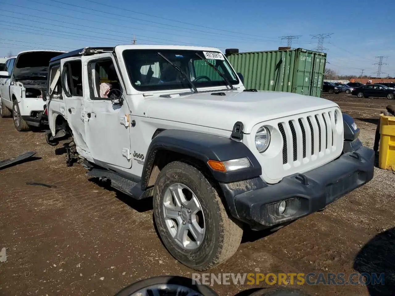 4 Photograph of a damaged car 1C4HJXDG9KW556159 JEEP WRANGLER 2019
