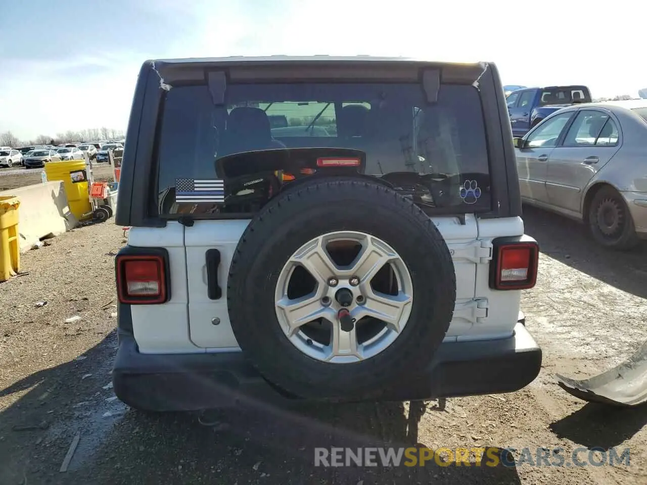 6 Photograph of a damaged car 1C4HJXDG9KW556159 JEEP WRANGLER 2019