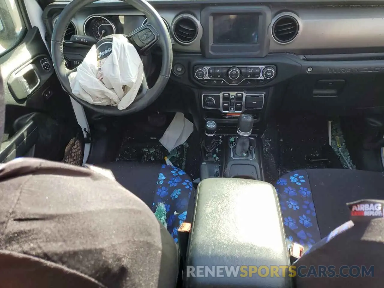 8 Photograph of a damaged car 1C4HJXDG9KW556159 JEEP WRANGLER 2019