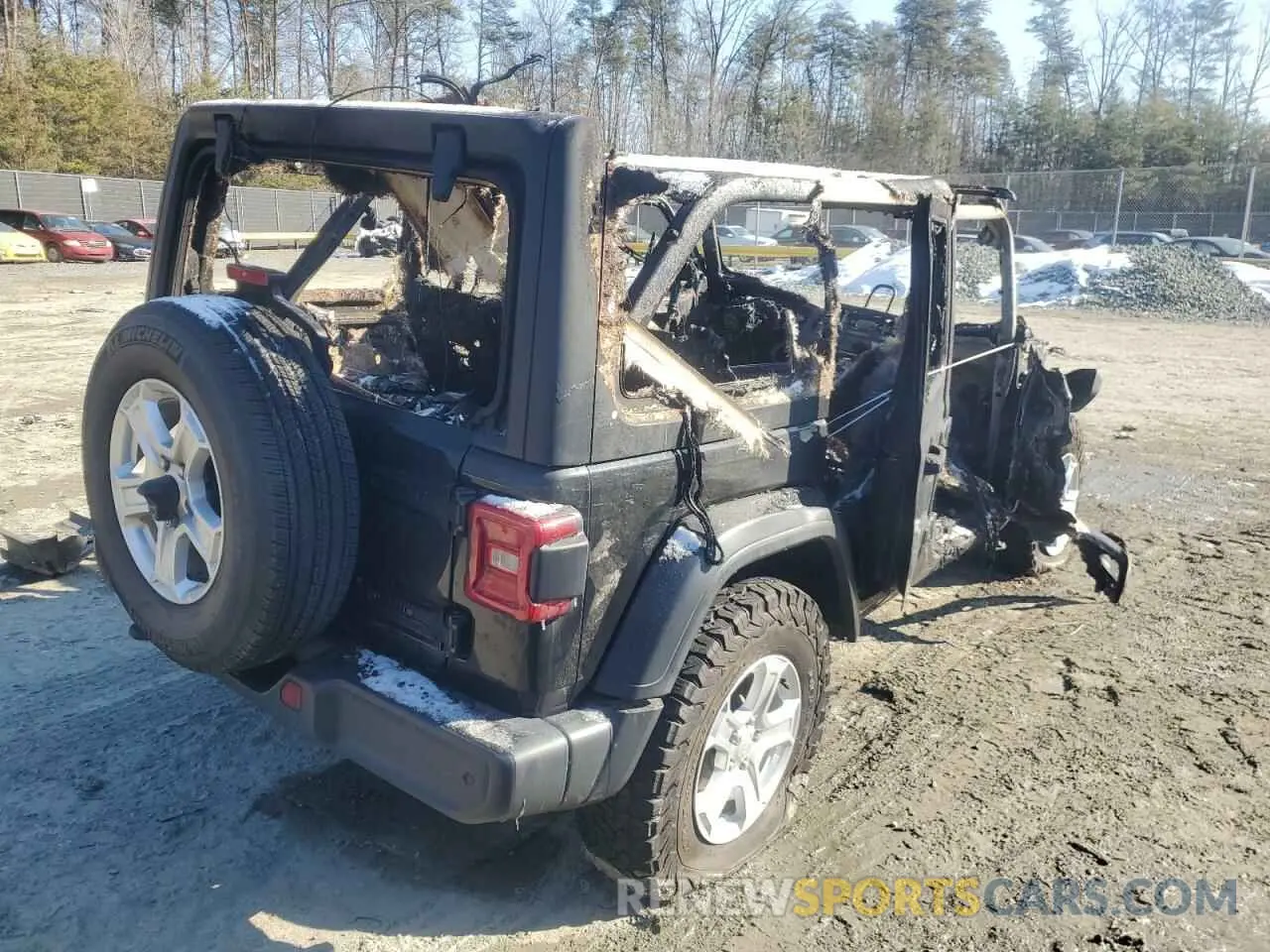 3 Photograph of a damaged car 1C4HJXDG9KW556873 JEEP WRANGLER 2019