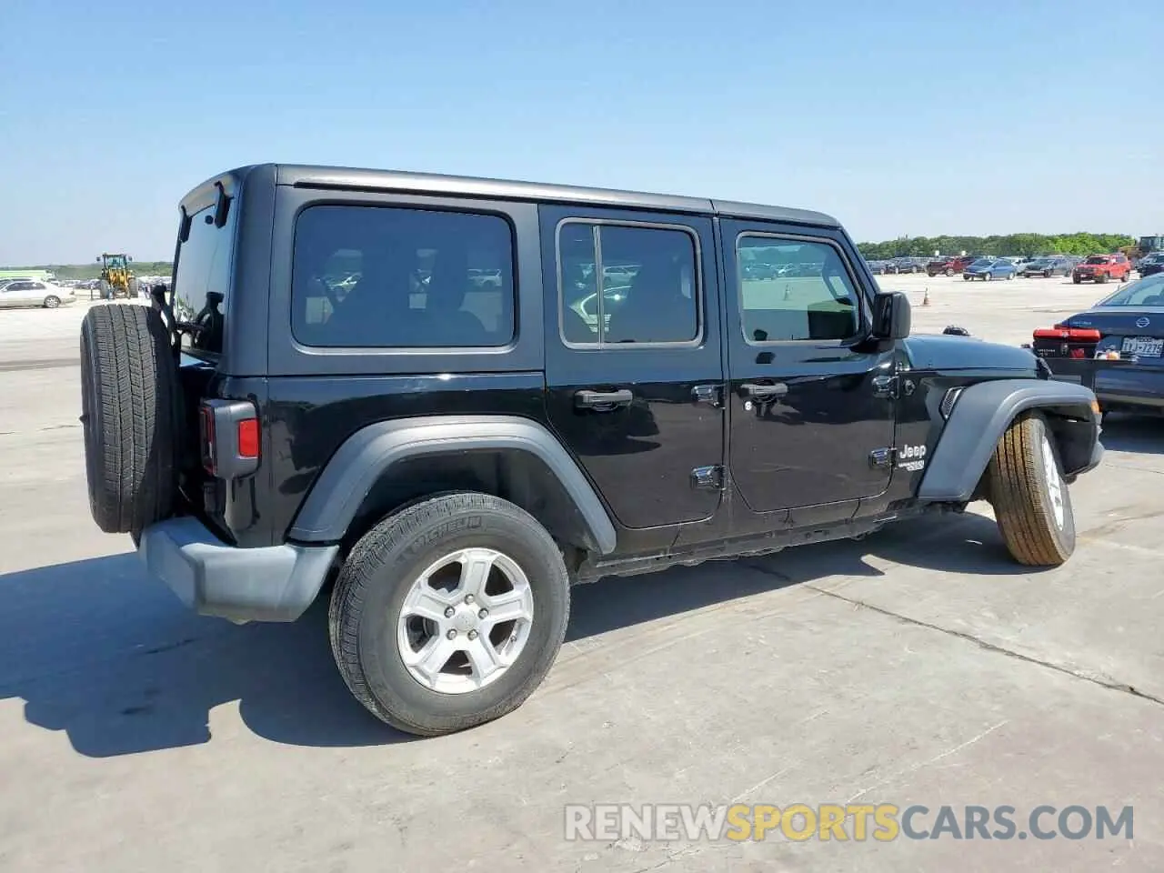 3 Photograph of a damaged car 1C4HJXDG9KW556906 JEEP WRANGLER 2019