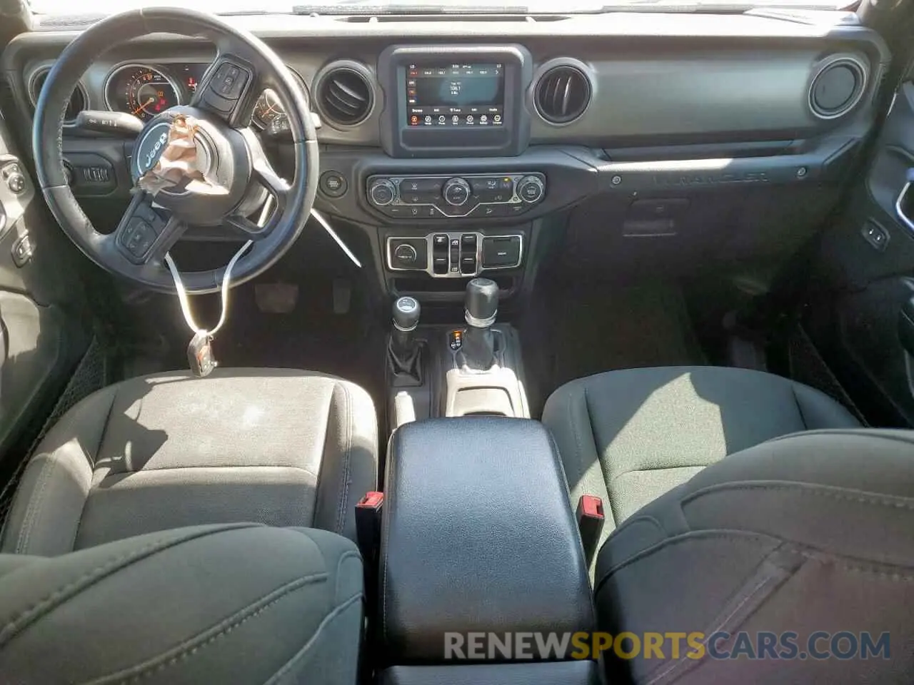 8 Photograph of a damaged car 1C4HJXDG9KW556906 JEEP WRANGLER 2019