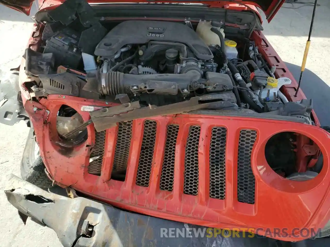 12 Photograph of a damaged car 1C4HJXDGXKW508282 JEEP WRANGLER 2019