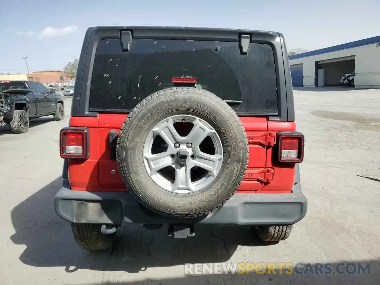 6 Photograph of a damaged car 1C4HJXDGXKW508282 JEEP WRANGLER 2019