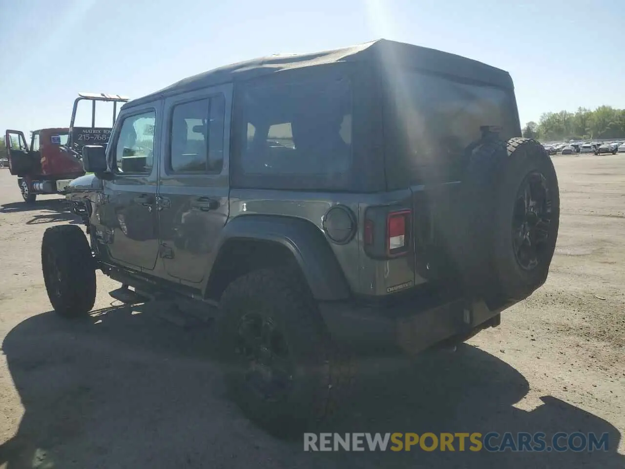 2 Photograph of a damaged car 1C4HJXDGXKW530346 JEEP WRANGLER 2019