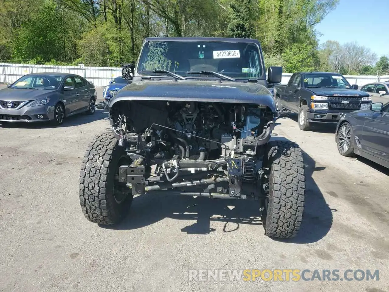 5 Photograph of a damaged car 1C4HJXDGXKW530346 JEEP WRANGLER 2019