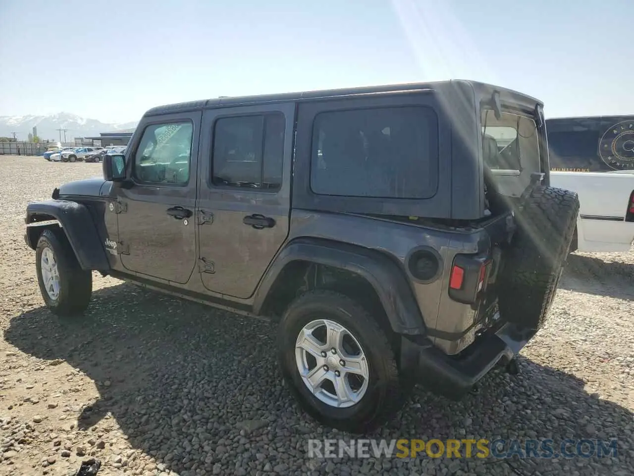 2 Photograph of a damaged car 1C4HJXDN0KW643866 JEEP WRANGLER 2019