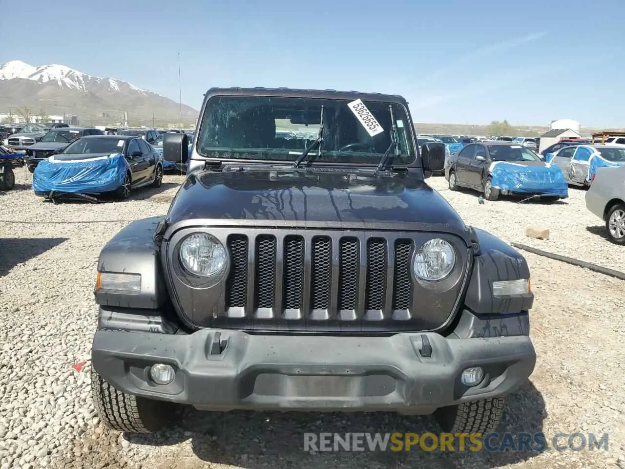 5 Photograph of a damaged car 1C4HJXDN0KW643866 JEEP WRANGLER 2019