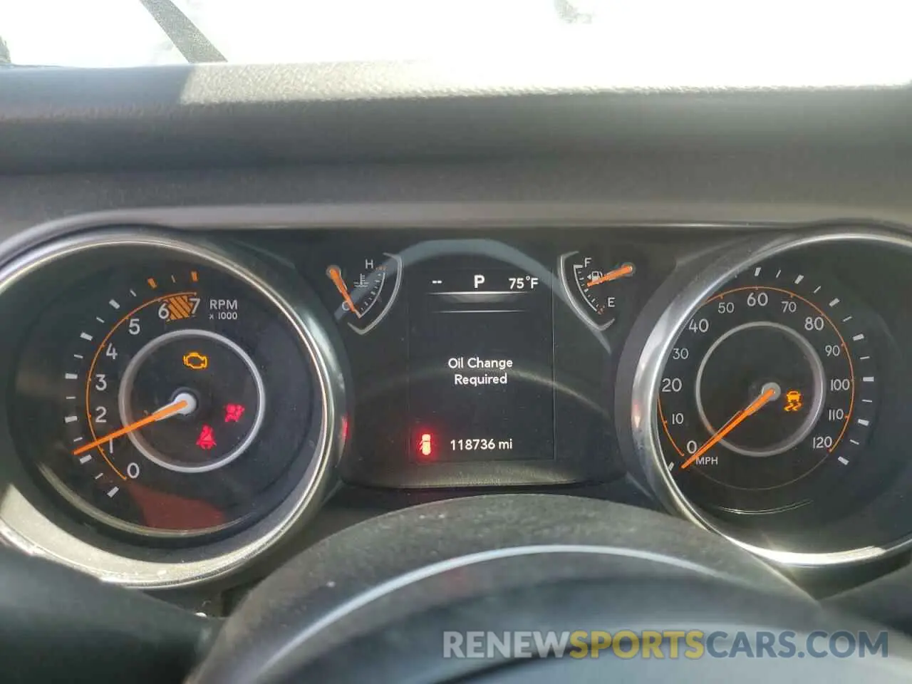 9 Photograph of a damaged car 1C4HJXDN0KW643866 JEEP WRANGLER 2019