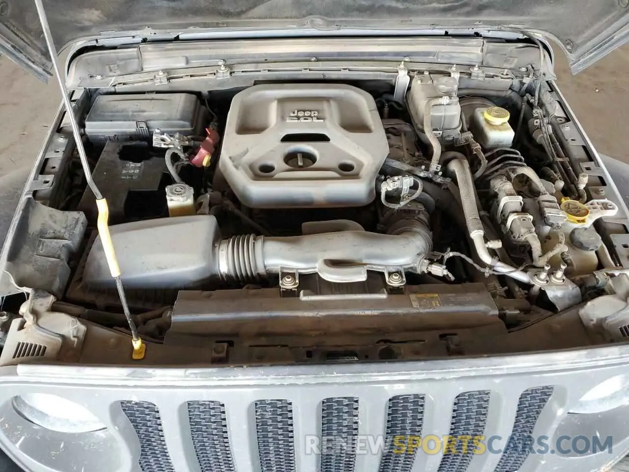 11 Photograph of a damaged car 1C4HJXDN3KW573568 JEEP WRANGLER 2019