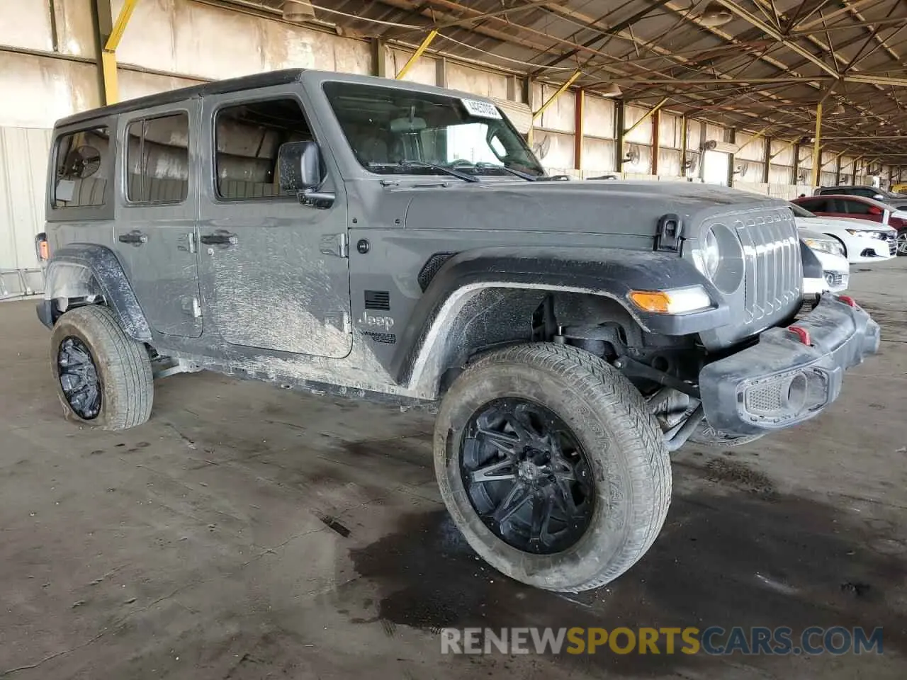 4 Photograph of a damaged car 1C4HJXDN3KW573568 JEEP WRANGLER 2019