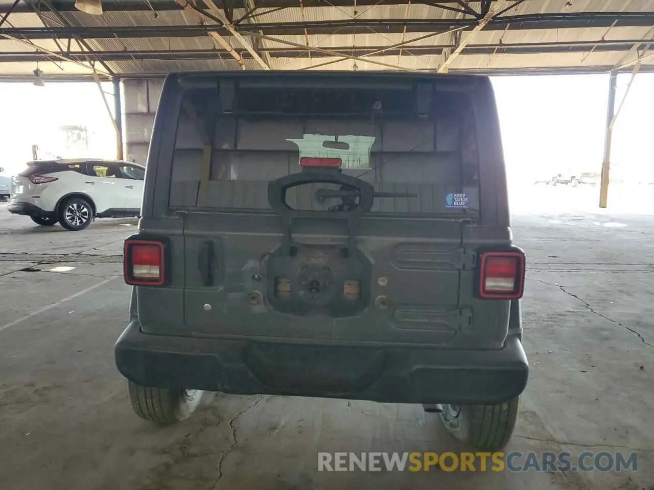 6 Photograph of a damaged car 1C4HJXDN3KW573568 JEEP WRANGLER 2019