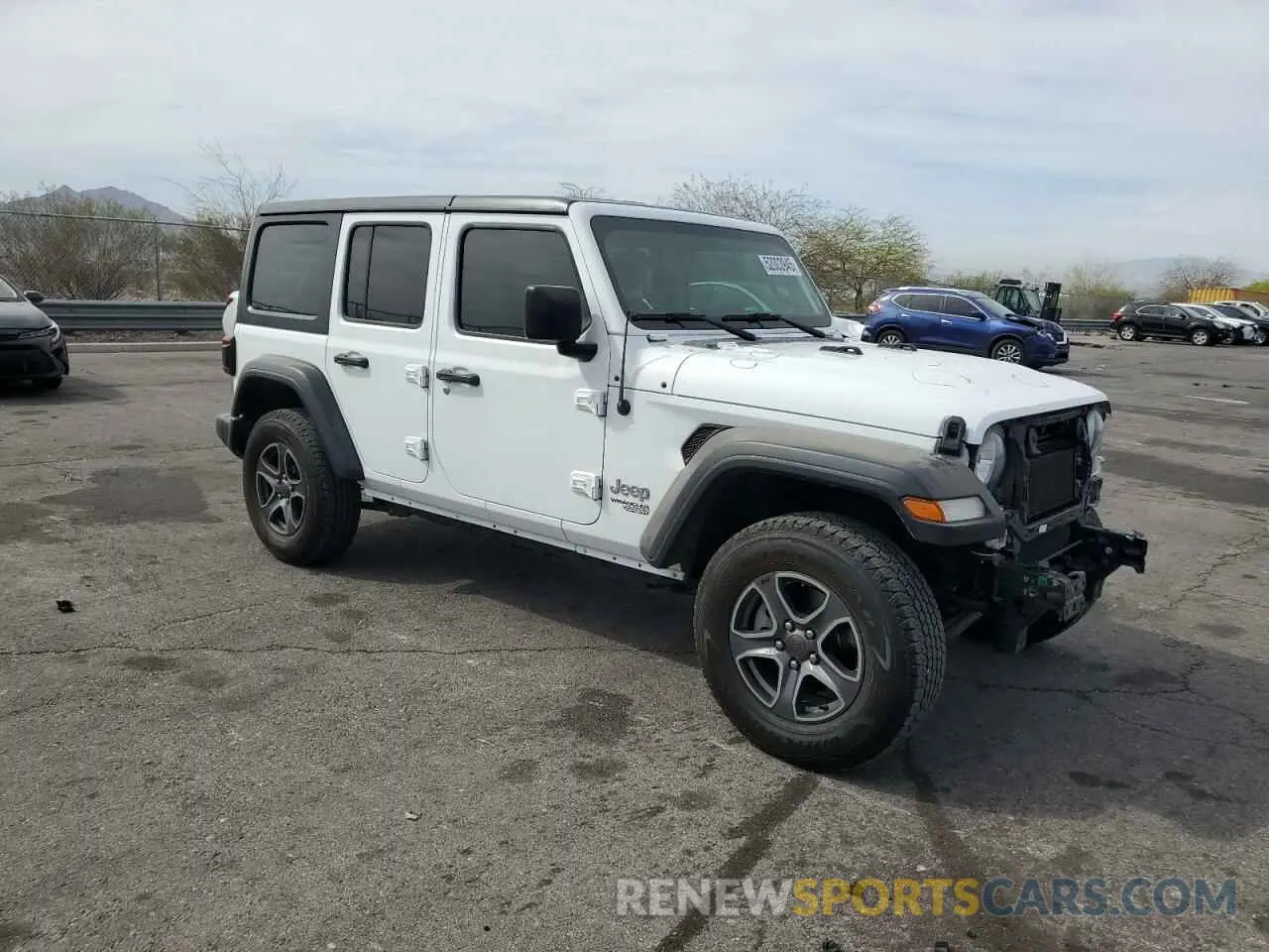 4 Photograph of a damaged car 1C4HJXDN4KW524430 JEEP WRANGLER 2019