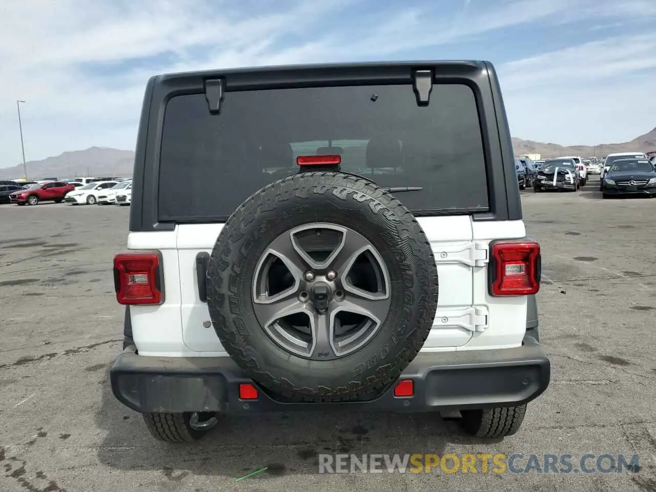 6 Photograph of a damaged car 1C4HJXDN4KW524430 JEEP WRANGLER 2019