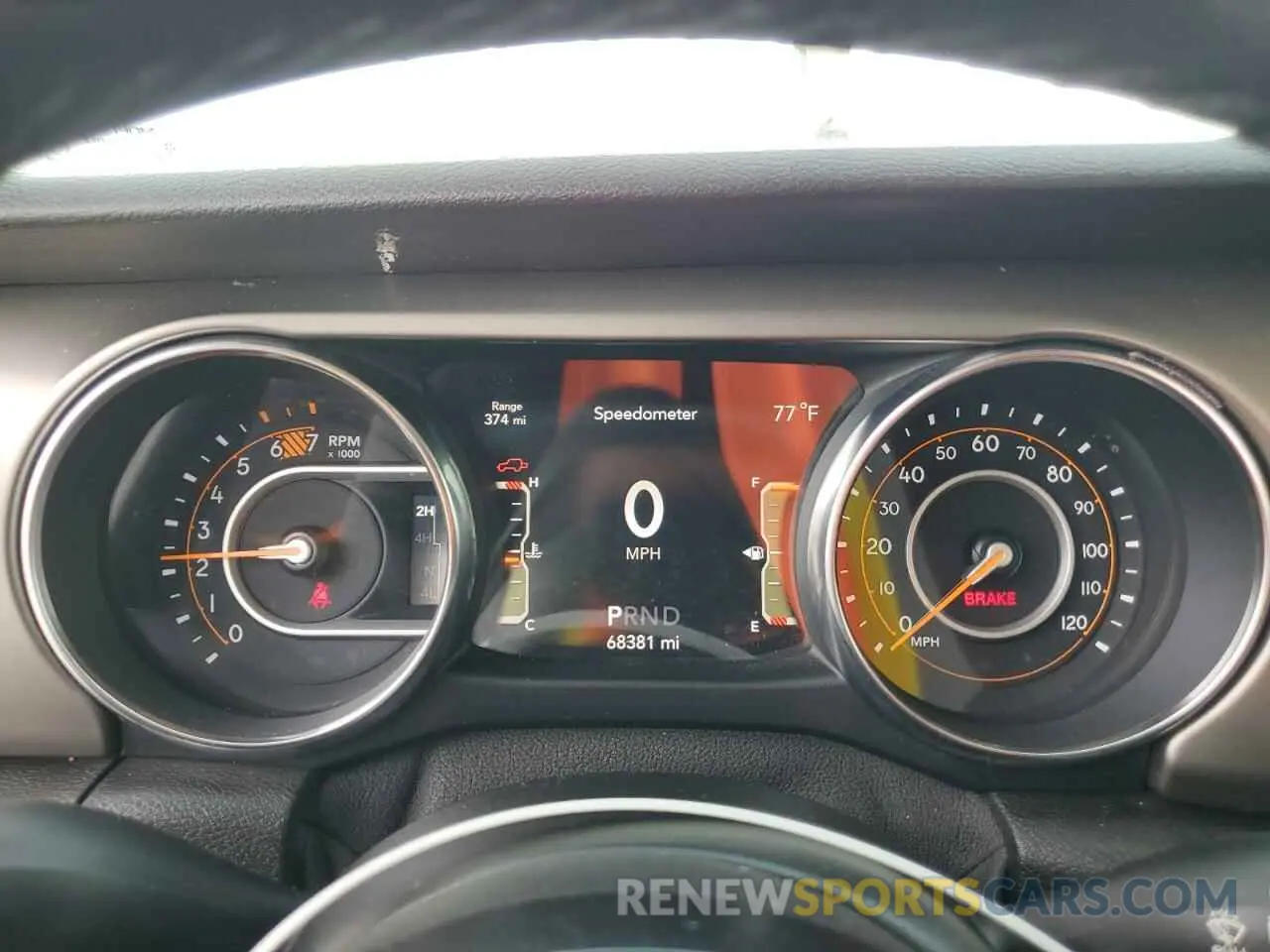 9 Photograph of a damaged car 1C4HJXDN4KW524430 JEEP WRANGLER 2019