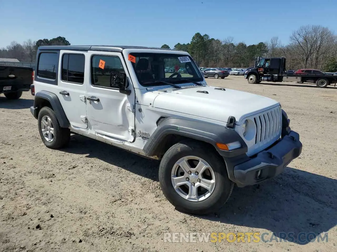 4 Photograph of a damaged car 1C4HJXDN4KW592078 JEEP WRANGLER 2019