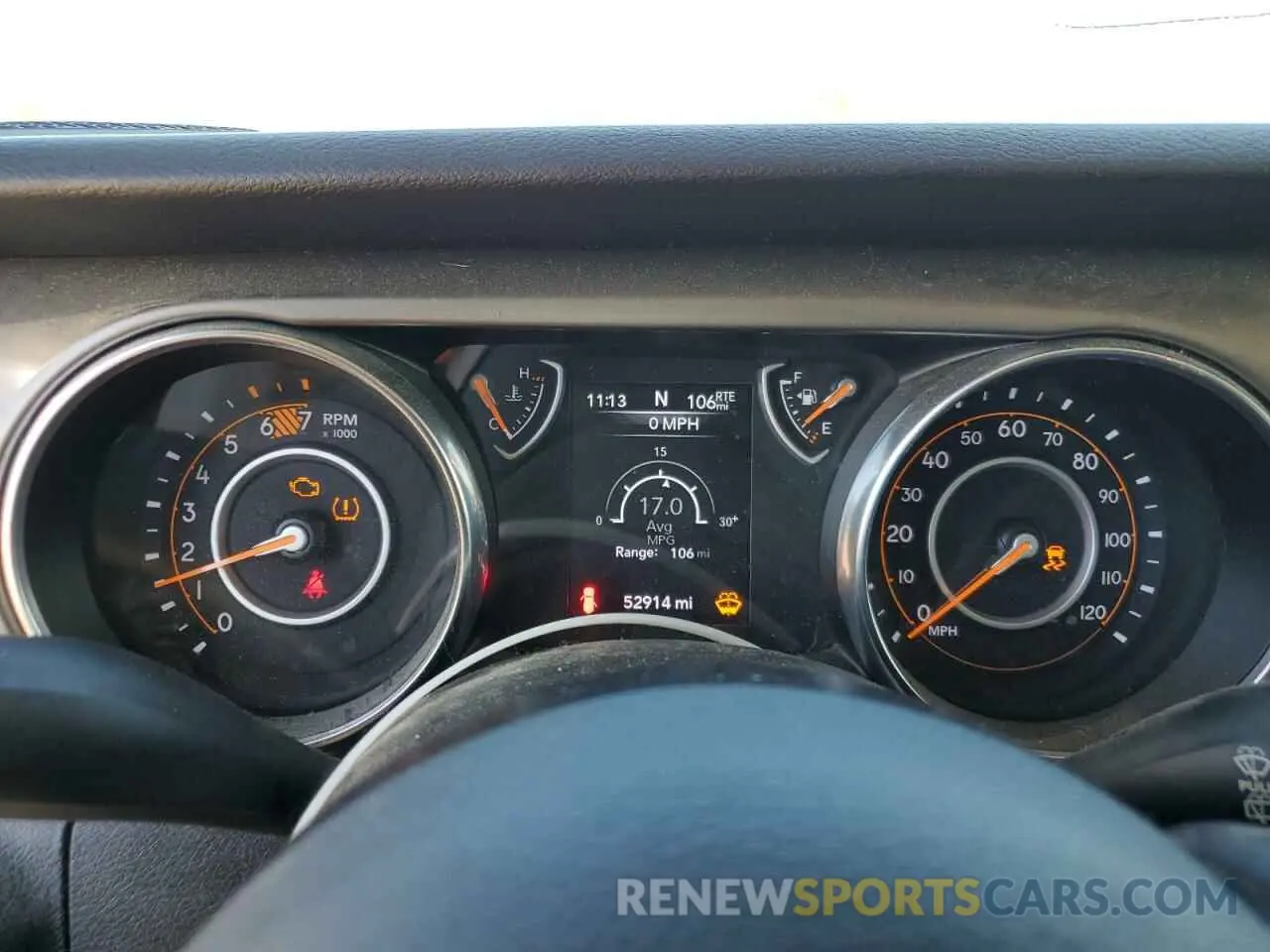 9 Photograph of a damaged car 1C4HJXDN4KW592078 JEEP WRANGLER 2019