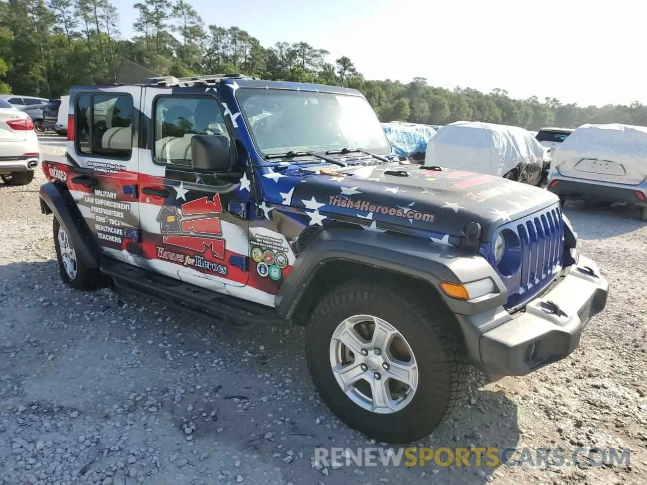 4 Photograph of a damaged car 1C4HJXDN5KW622995 JEEP WRANGLER 2019