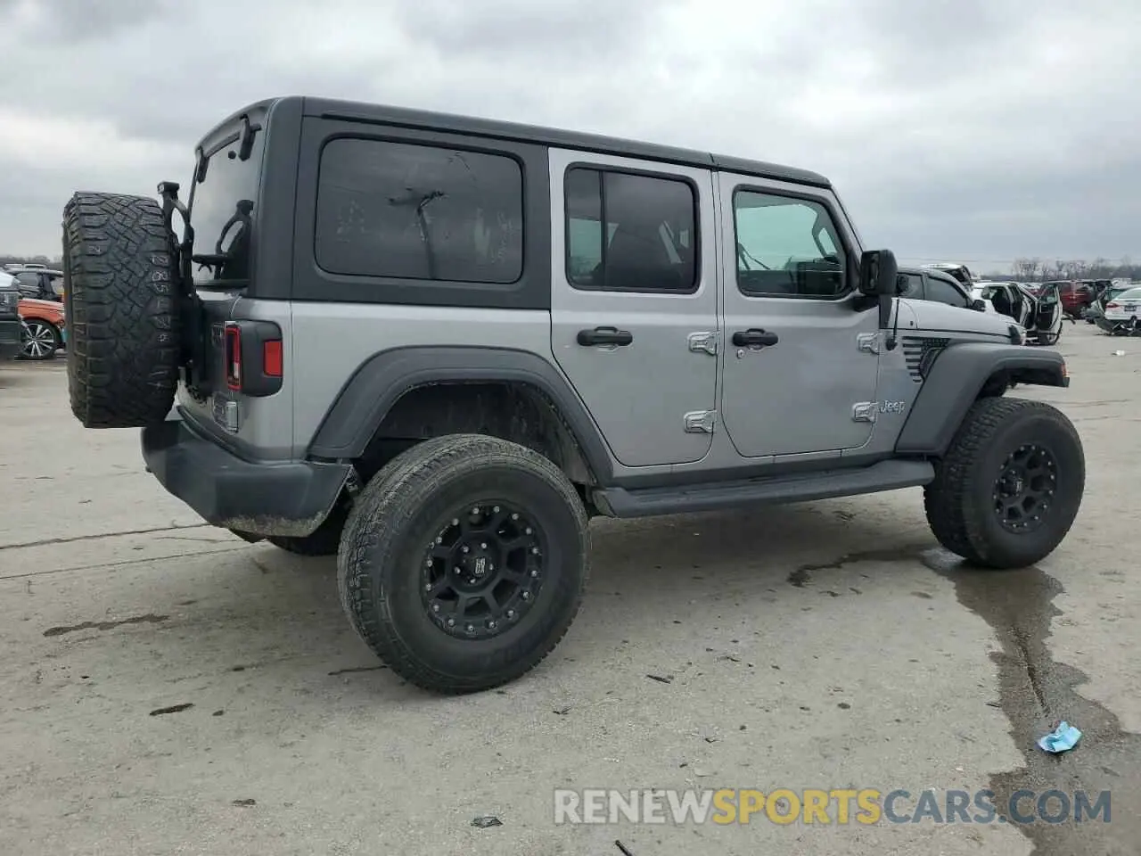 3 Photograph of a damaged car 1C4HJXDN6KW552956 JEEP WRANGLER 2019