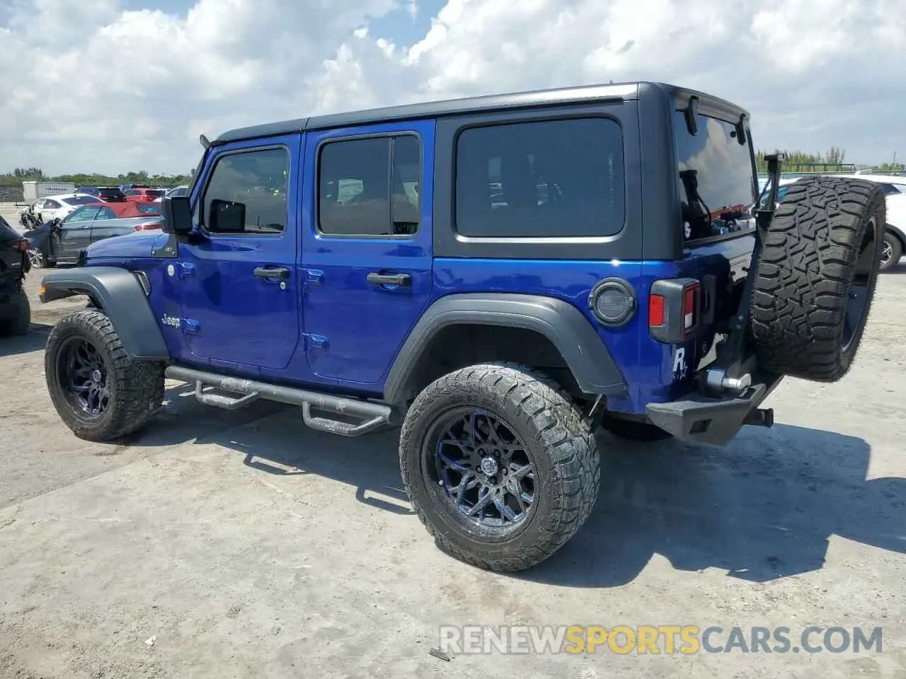 2 Photograph of a damaged car 1C4HJXDN7KW532960 JEEP WRANGLER 2019