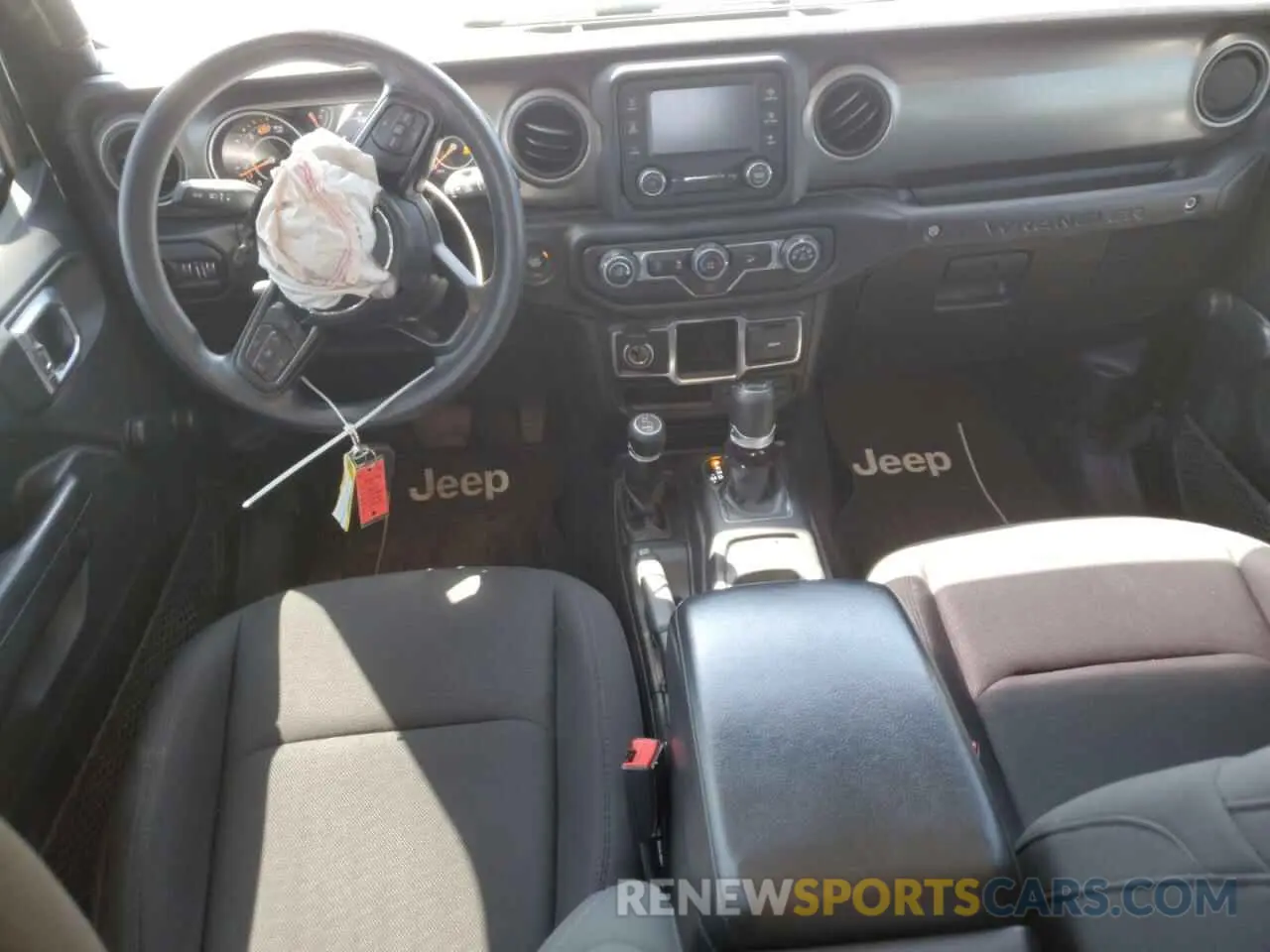 8 Photograph of a damaged car 1C4HJXDN7KW589398 JEEP WRANGLER 2019