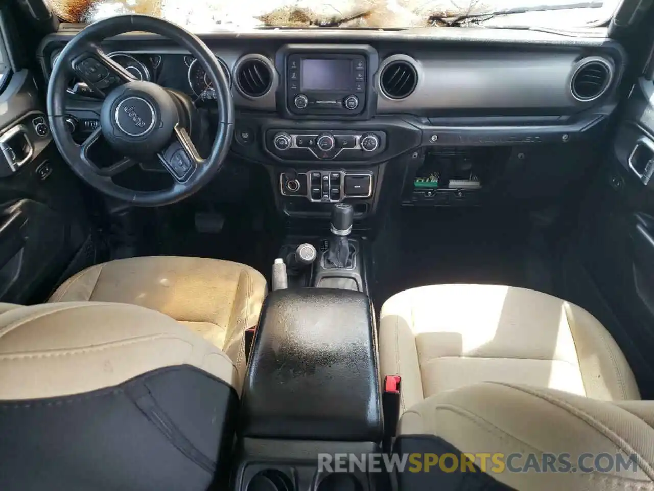 8 Photograph of a damaged car 1C4HJXDN7KW634632 JEEP WRANGLER 2019