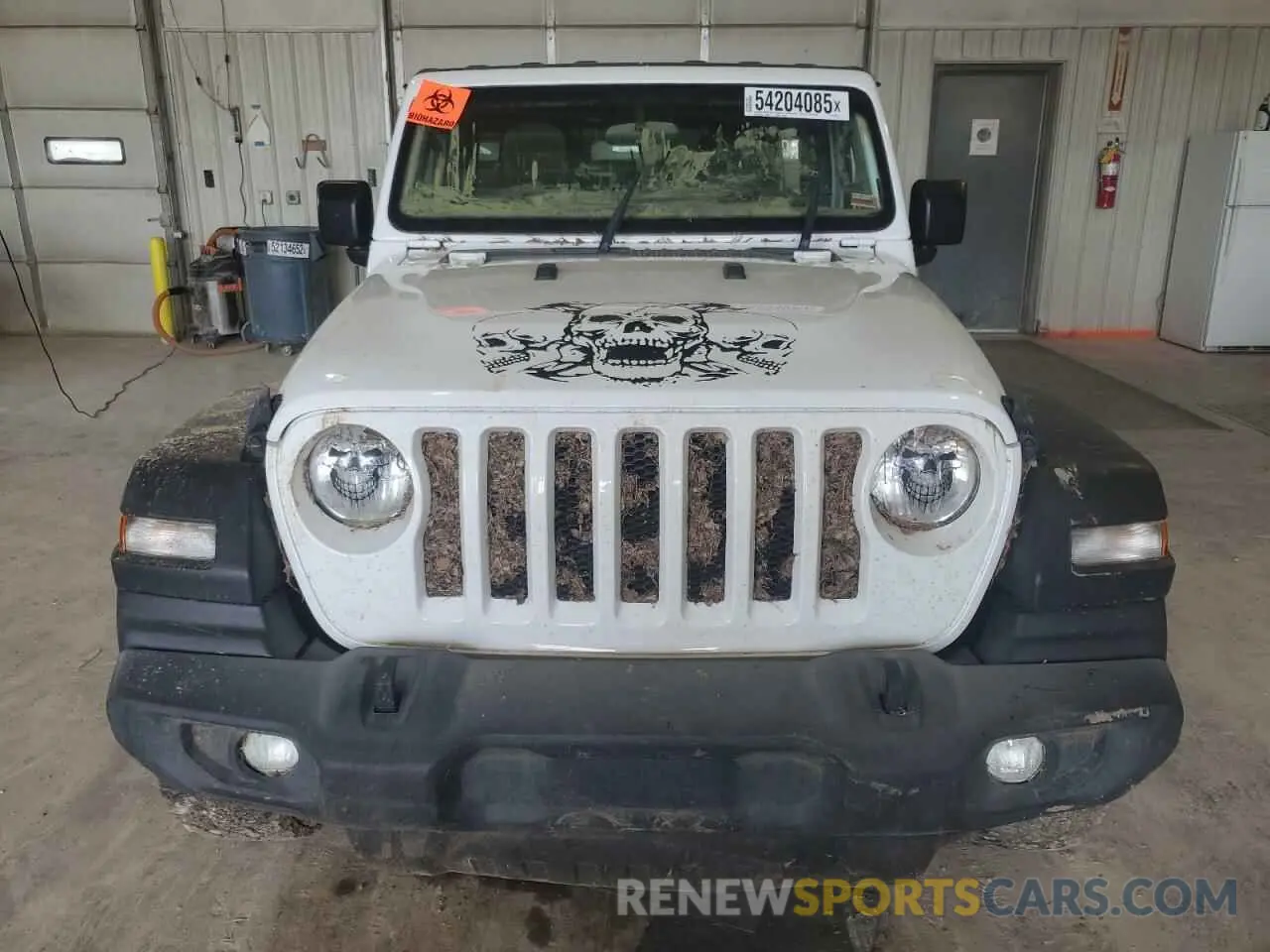 5 Photograph of a damaged car 1C4HJXDN7KW644917 JEEP WRANGLER 2019
