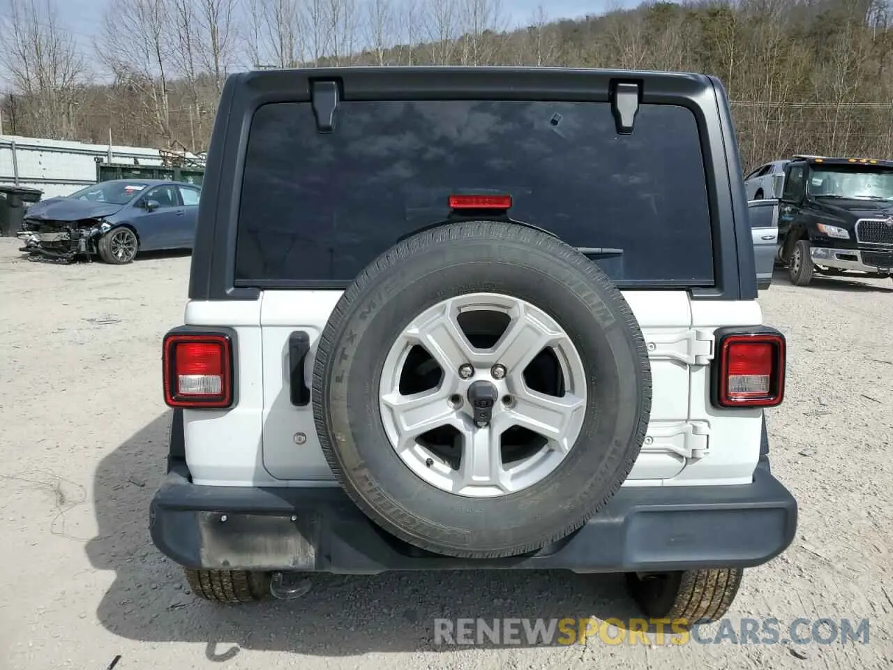 6 Photograph of a damaged car 1C4HJXDN7KW689971 JEEP WRANGLER 2019