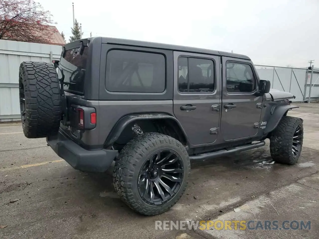 3 Photograph of a damaged car 1C4HJXDN9KW636558 JEEP WRANGLER 2019