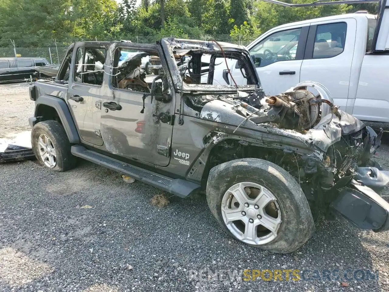 4 Photograph of a damaged car 1C4HJXDN9KW636706 JEEP WRANGLER 2019