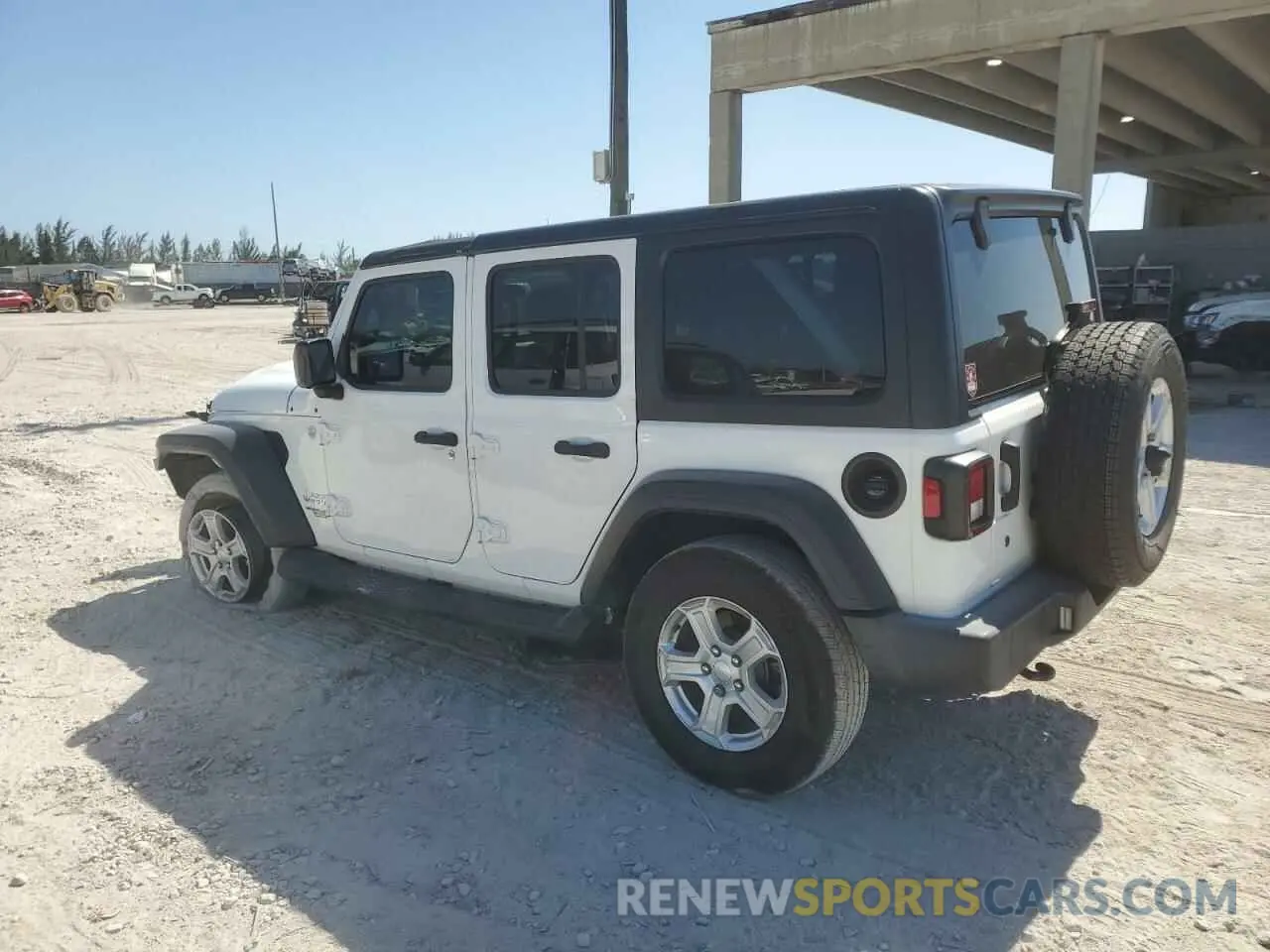 2 Photograph of a damaged car 1C4HJXDNXKW521919 JEEP WRANGLER 2019