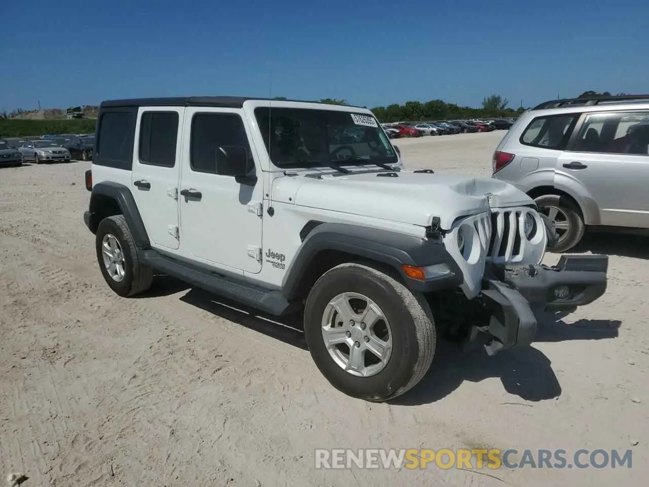 4 Photograph of a damaged car 1C4HJXDNXKW521919 JEEP WRANGLER 2019