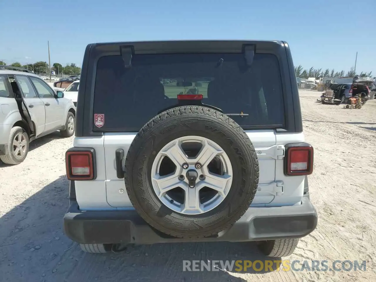 6 Photograph of a damaged car 1C4HJXDNXKW521919 JEEP WRANGLER 2019