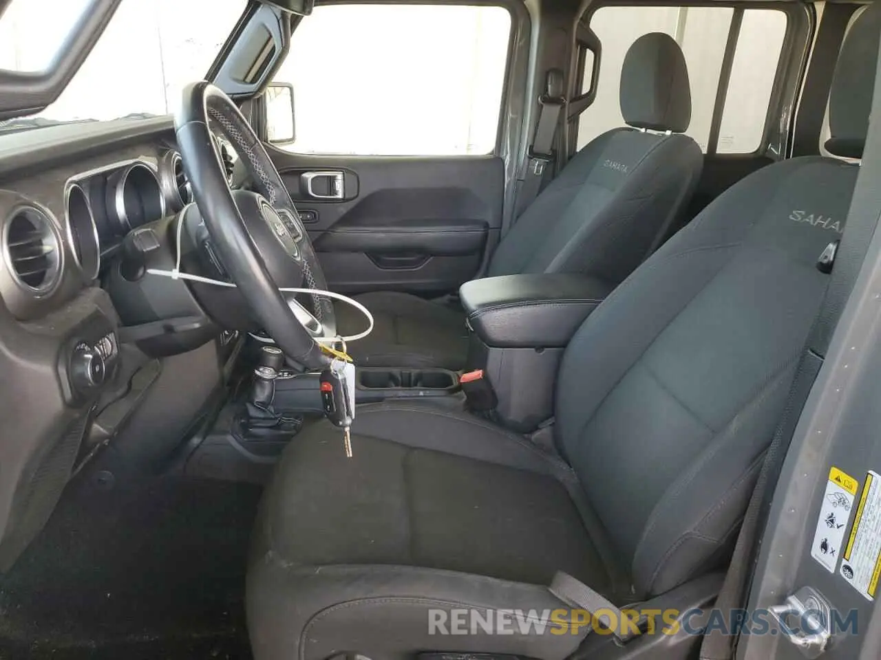 7 Photograph of a damaged car 1C4HJXEG0KW532685 JEEP WRANGLER 2019