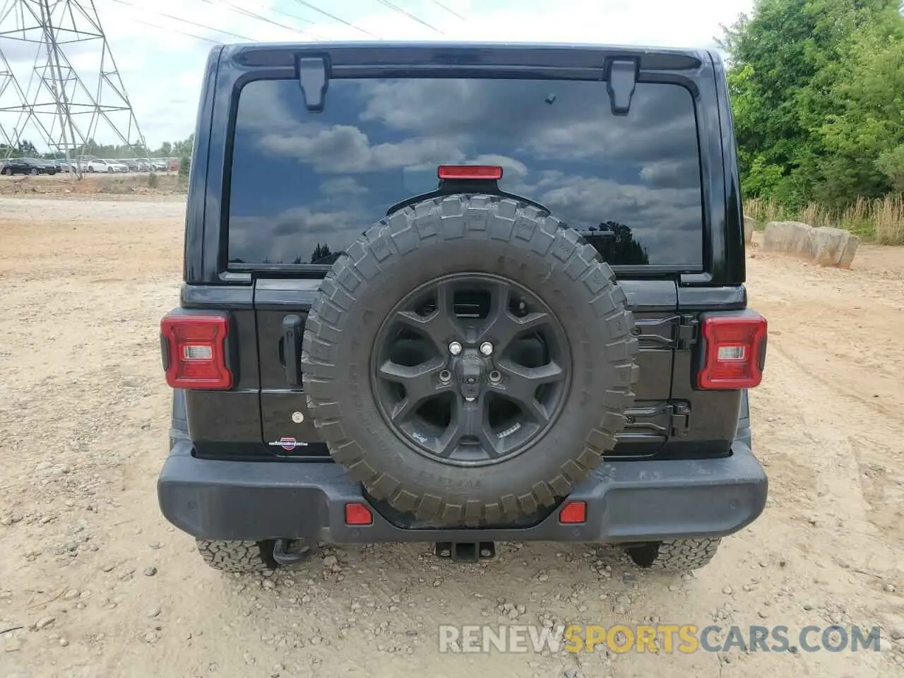 6 Photograph of a damaged car 1C4HJXEG1KW527592 JEEP WRANGLER 2019