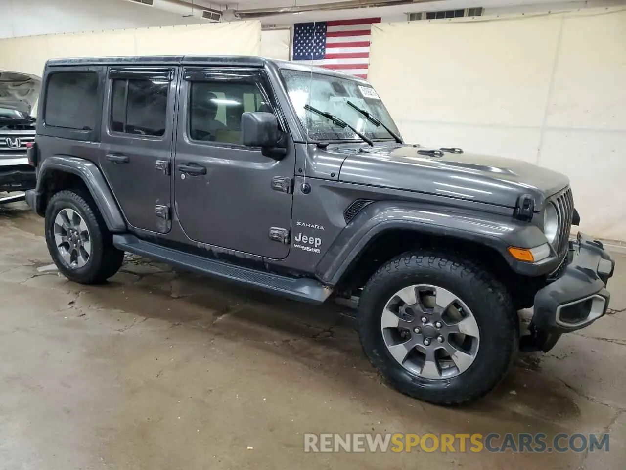 4 Photograph of a damaged car 1C4HJXEG1KW541377 JEEP WRANGLER 2019