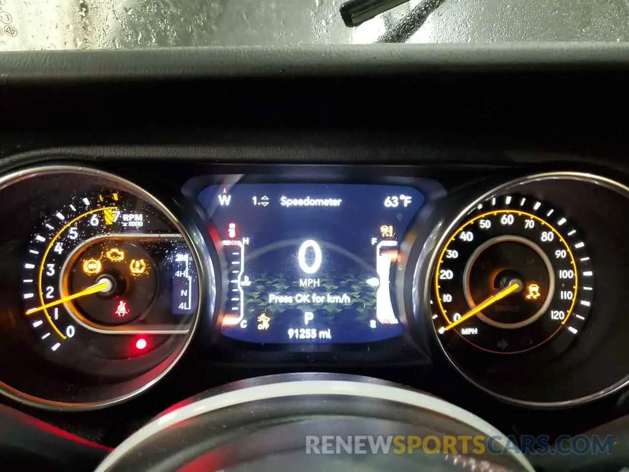 9 Photograph of a damaged car 1C4HJXEG1KW541377 JEEP WRANGLER 2019
