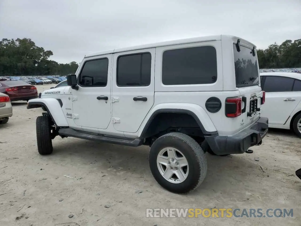 2 Photograph of a damaged car 1C4HJXEG2KW570502 JEEP WRANGLER 2019