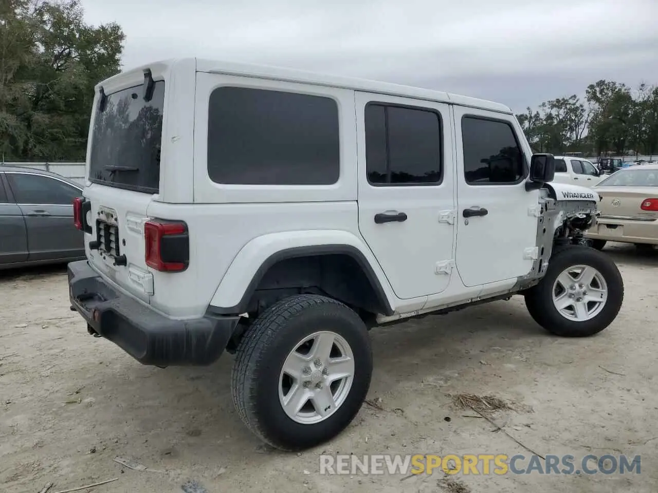 3 Photograph of a damaged car 1C4HJXEG2KW570502 JEEP WRANGLER 2019