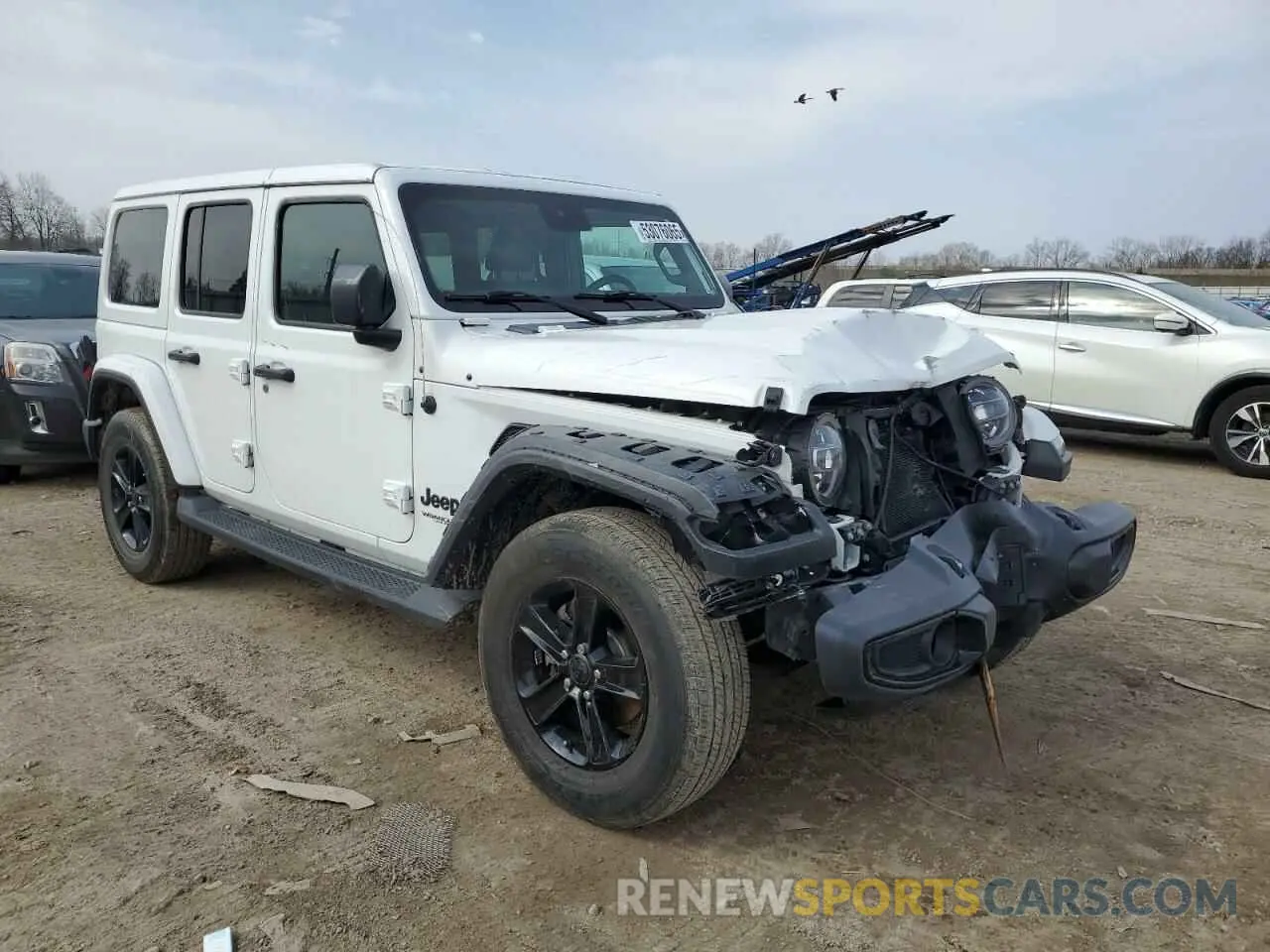 4 Photograph of a damaged car 1C4HJXEG2KW660393 JEEP WRANGLER 2019