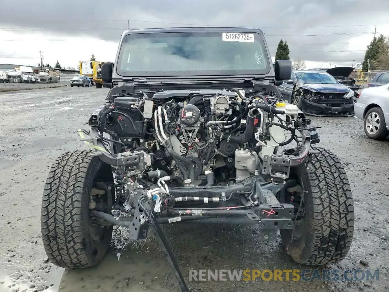 5 Photograph of a damaged car 1C4HJXEG3KW661469 JEEP WRANGLER 2019