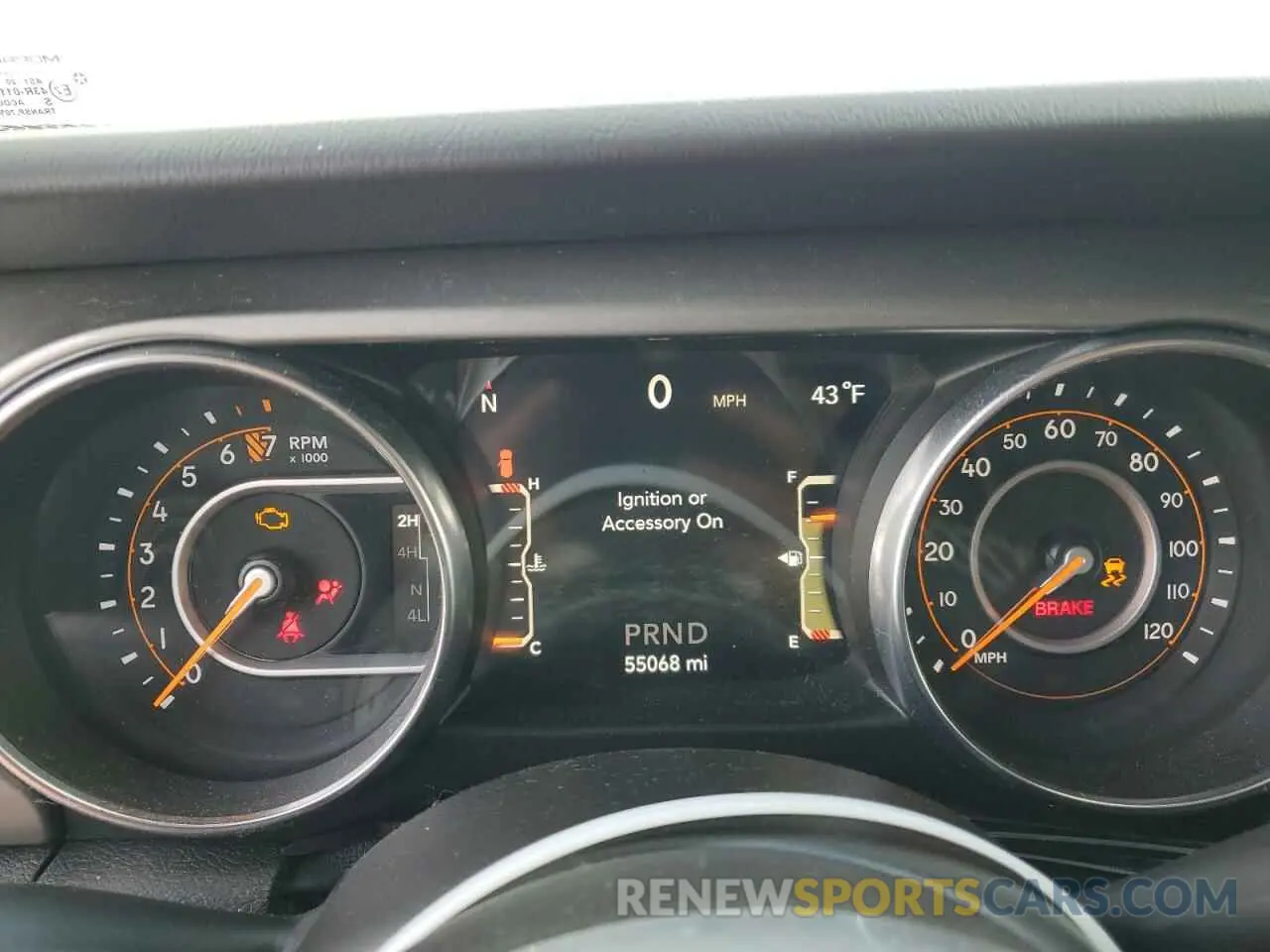 9 Photograph of a damaged car 1C4HJXEG3KW661469 JEEP WRANGLER 2019