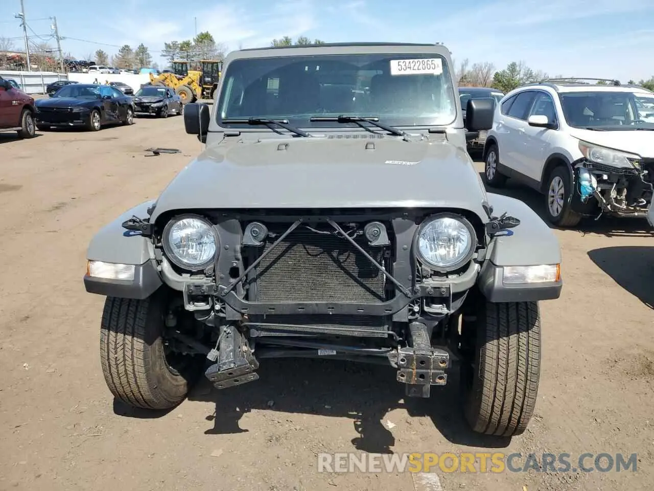 5 Photograph of a damaged car 1C4HJXEG3KW676702 JEEP WRANGLER 2019