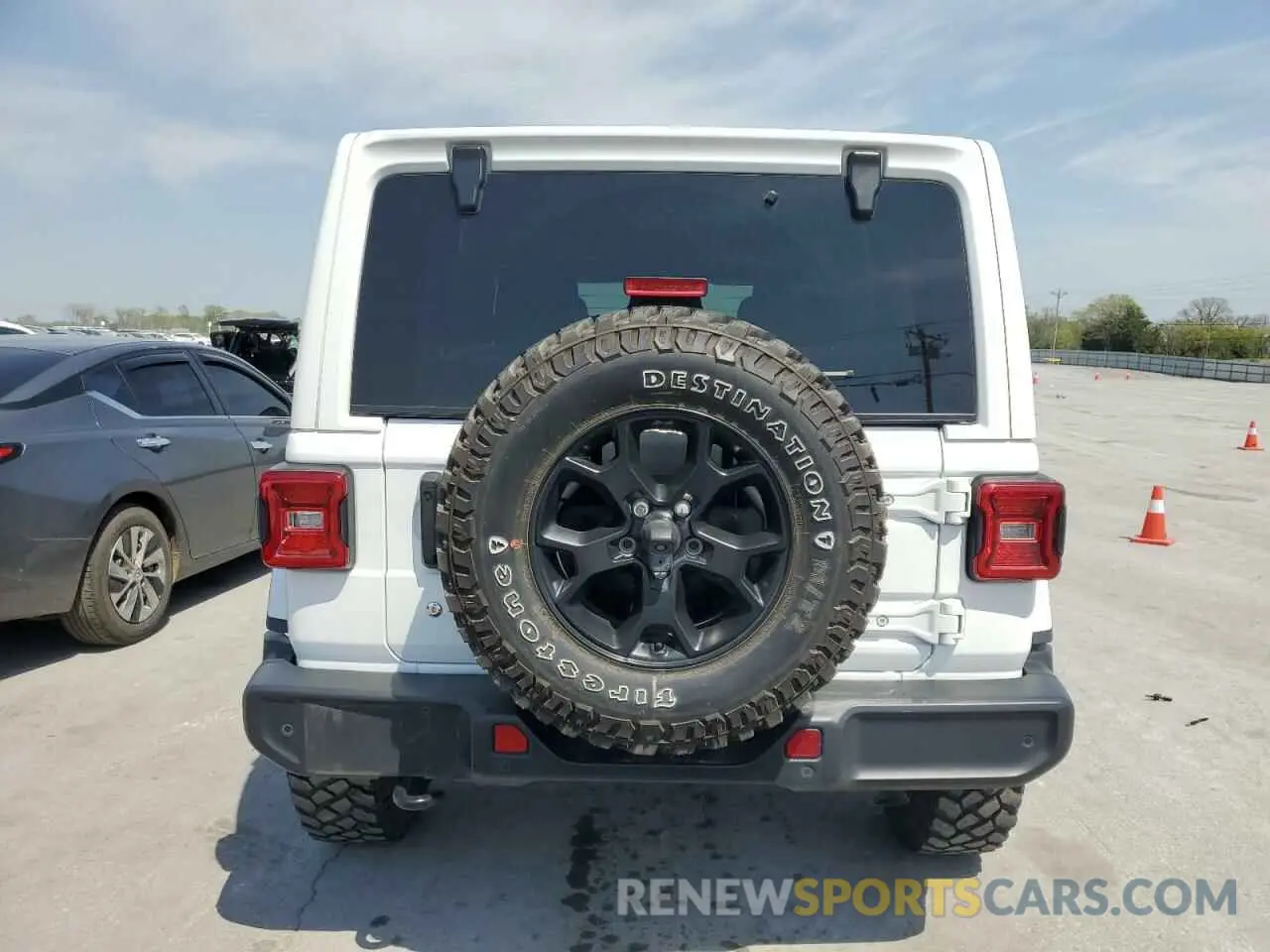 6 Photograph of a damaged car 1C4HJXEG4KW524525 JEEP WRANGLER 2019