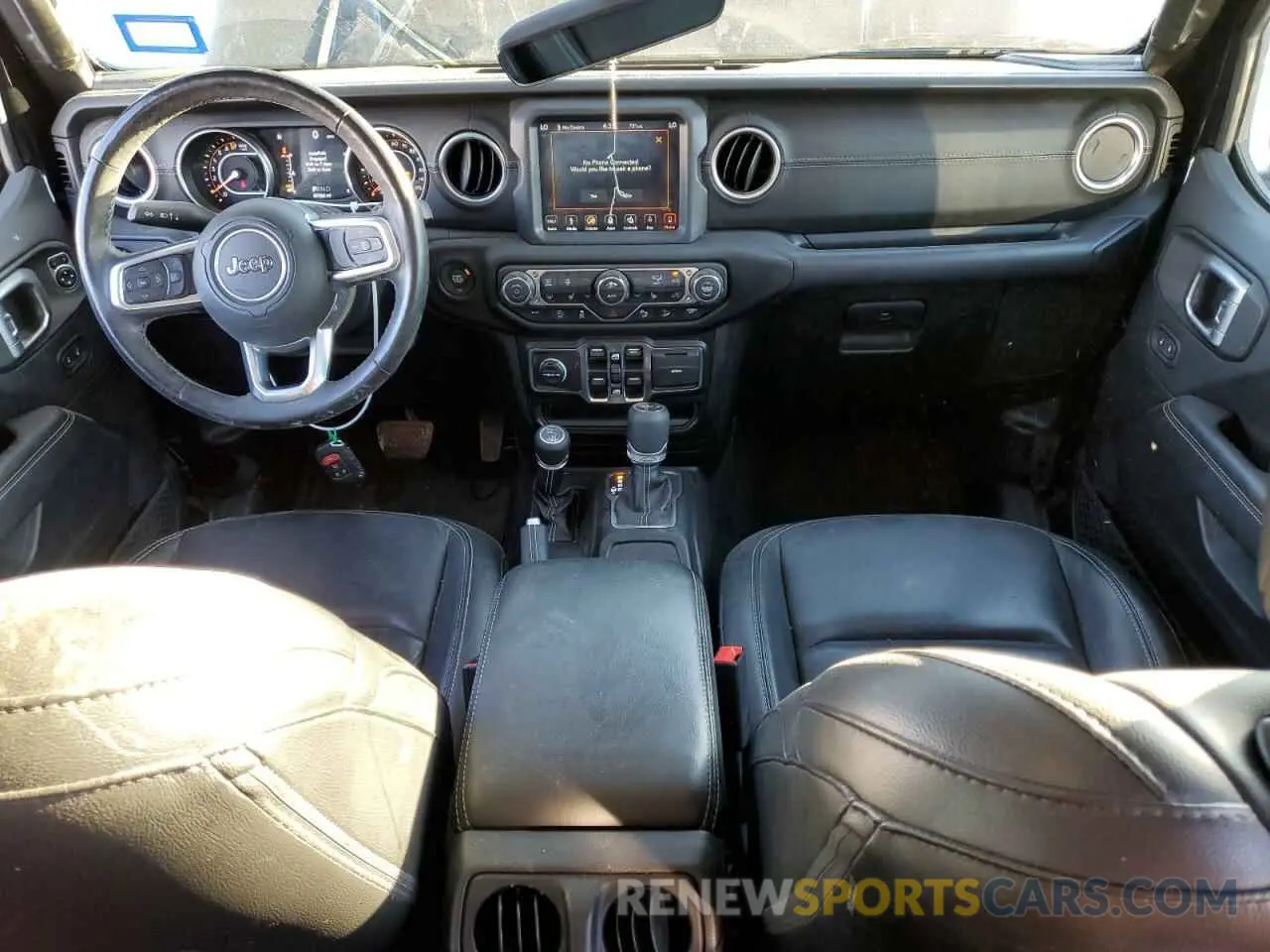 8 Photograph of a damaged car 1C4HJXEG5KW570347 JEEP WRANGLER 2019