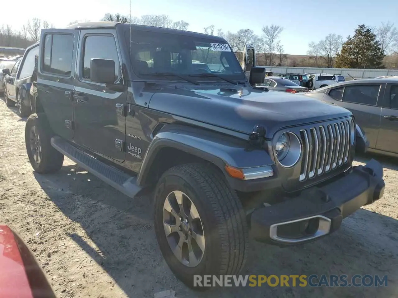 4 Photograph of a damaged car 1C4HJXEG7KW637630 JEEP WRANGLER 2019