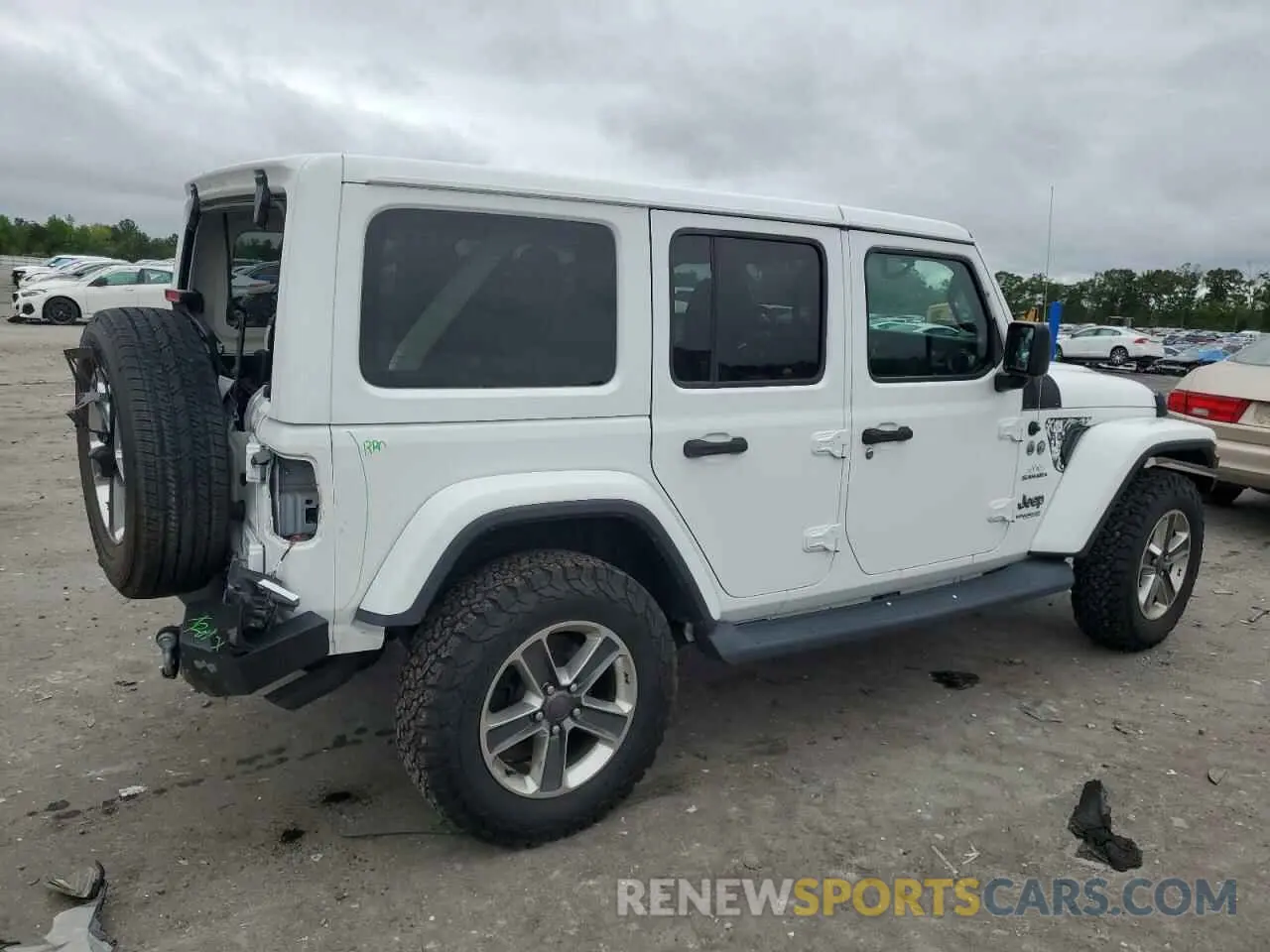 3 Photograph of a damaged car 1C4HJXEG9KW600644 JEEP WRANGLER 2019
